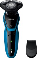 Philips S5050/06 Shaver For Men (Black and Blue)