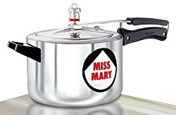 Hawkins Miss Mary Aluminium Pressure Cooker, 5 Litres