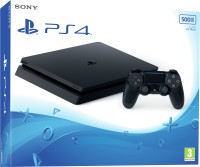 Sony PlayStation 4 (PS4) Slim 500 GB(Jet Black)