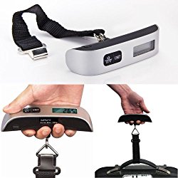 Kairos AirplaneLS (EL10) Luggage Travel Weighing Scales 50kg Portable Handheld Electronic Digital LC