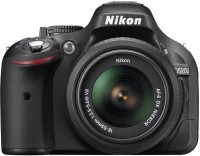 Nikon D5200 DSLR Camera (Body with AF-S DX NIKKOR 18-55 mm F/3.5-5.6G VR II Lens, Black)