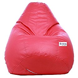 Excel Classic Bean Bag Cover without beans - XL Size - Pink Colour