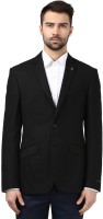 Raymond Solid Tuxedo Style Formal Men's Blazer (Black)