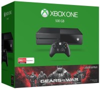 Microsoft Xbox One 500 GB with Gears of War (Black)