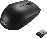 Lenovo 300 Wireless Compact Wireless Optical Mouse (USB, Black)