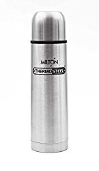 Milton Thermosteel Flip Lid Flask, 500 ml, (Silver, Steel)