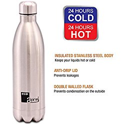 Eco Alpine Stainless Steel Hot and Cold Thermoflask Bottle - 1000 Ml @ Rs.649