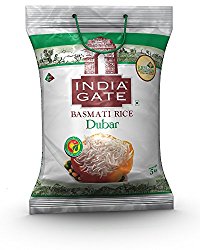 India Gate Basmati Rice, Dubar, 5kg @ Rs.455