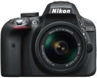 Nikon D3300 DSLR Camera (Body with AF-P DX NIKKOR 18 - 55 mm F3.5 - 5.6 VR Kit Lens)