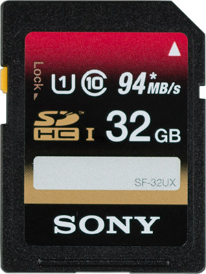 Sony 32 GB SDHC Class 10 94 MB/s Memory Card @ Rs.2300