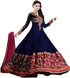 Fashion Dream Women's Semi Stitched Georgette Salwar Suit @ Rs.899