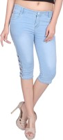 Nifty Women's Denim Capri Pant @ Rs.649