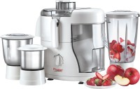 Prestige Champ 550 W Juicer Mixer Grinder (White, 3 Jars) @ Rs.2799