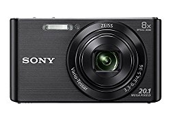 Sony DSC W830 Cyber-shot 20.1 MP Point and Shoot Camera (Black) with 8x Optical Zoom @ Rs.8470