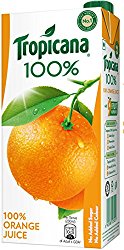 Tropicana Orange 100% Juice, 1000ml @ Rs.120