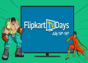 Flipkart Big TV Days Sale 2017 (July 14th - 16th)