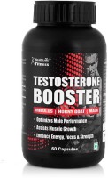 Healthvit Fitness Testosterone Booster Supplement 60 Capsules | Protein Bars (60 No, Unflavoured)