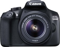 Canon EOS 1300D DSLR Camera (Body with EF-S 18 - 55 mm IS II + EF-S 55 - 250 mm F4 5.6 IS II)(Black)