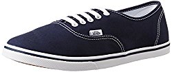 Vans Unisex Authentic Lo Pro Navy and True White Sneakers - 6 UK/India (39 EU)