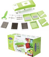 Famous Vegitable And Fruit Cutter & Slicer Chopper (Green)