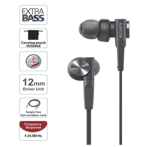 Sony MDR-XB55AP Extra Bass Earphones with Mic