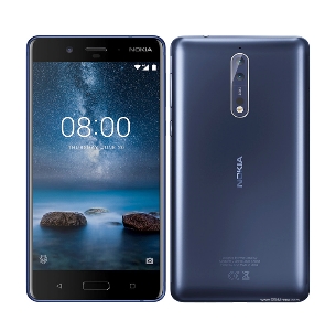 Nokia 8 (Black/Steel 64 GB, 4 GB RAM, Dual Sim)