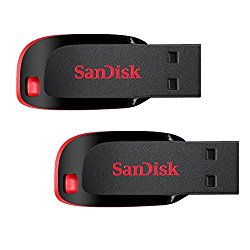 SanDisk Cruzer Blade 16GB USB 2.0 Pen Drive (Pack of 2)