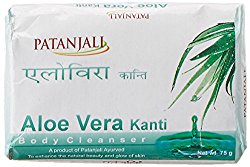 Patanjali Kanti Aloe Vera Body Cleanser Soap, 75g