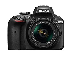 Nikon D3400 24.2 MP Digital SLR Camera (Black) + AF-P DX Nikkor 18-55mm f/3.5-5.6G VR Lens Kit